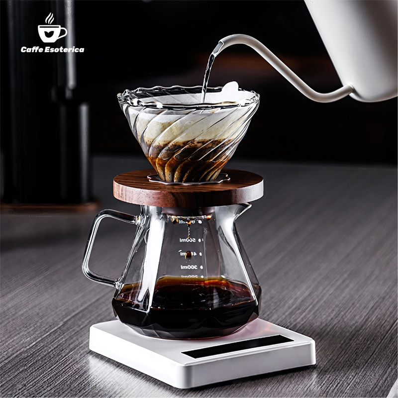 Jual v60 Dripper Set Pot Berbagi Filter Kopi Pot V60 Berlian Coffee ...