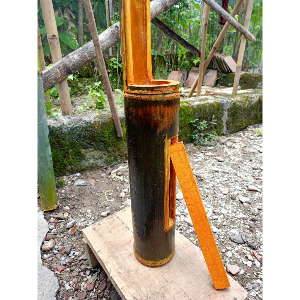 Jual Kentongan bambu ukuran besar suara nyaring kentongan pos ronda ...