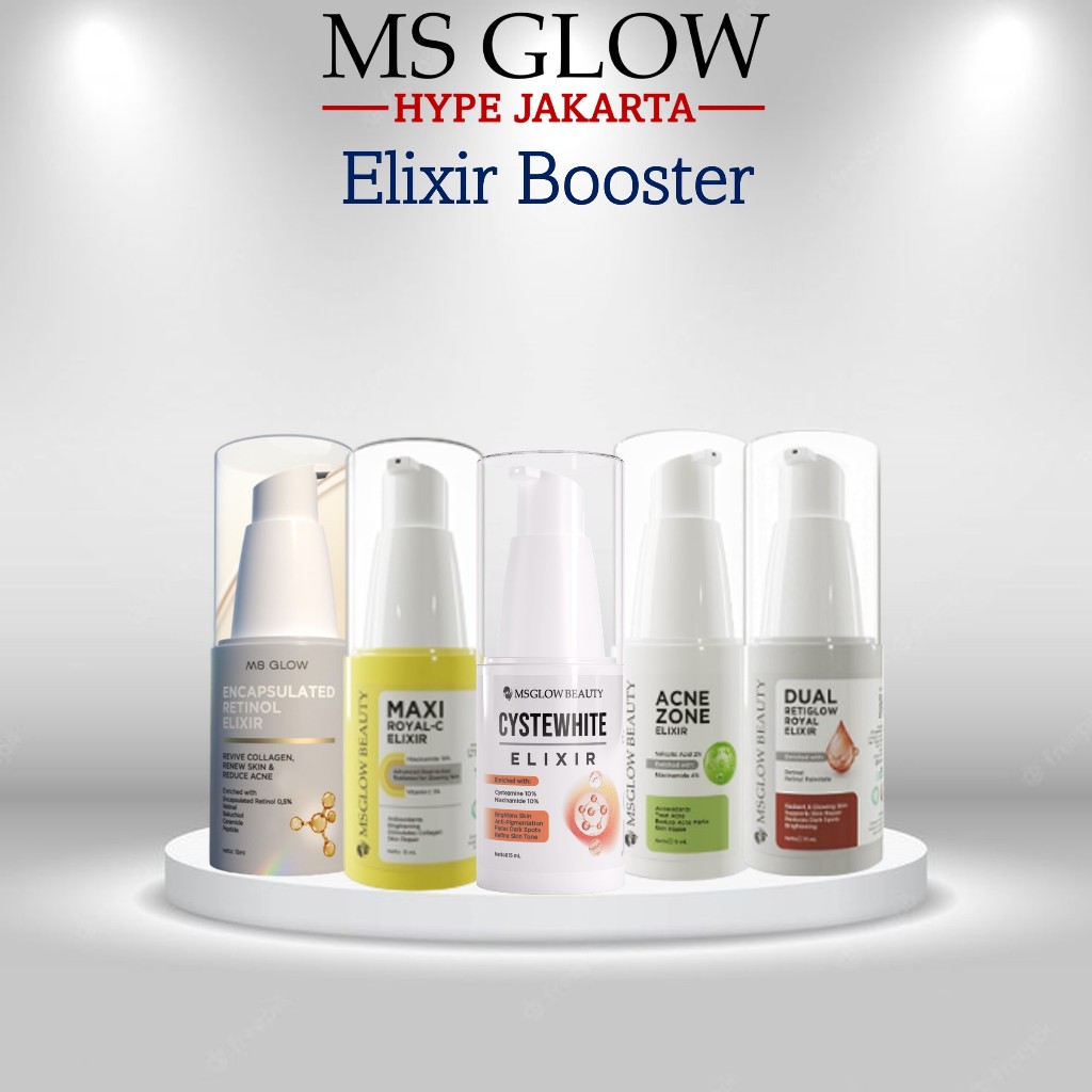 Jual MS GLOW BEAUTY Elixir Booster Series Encapsulated Retinol Maxi ...