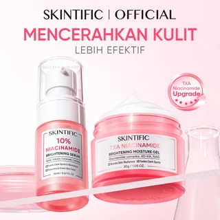 Skintific 2PCS Brightening Set Niacinamide Moisturizer & Serum