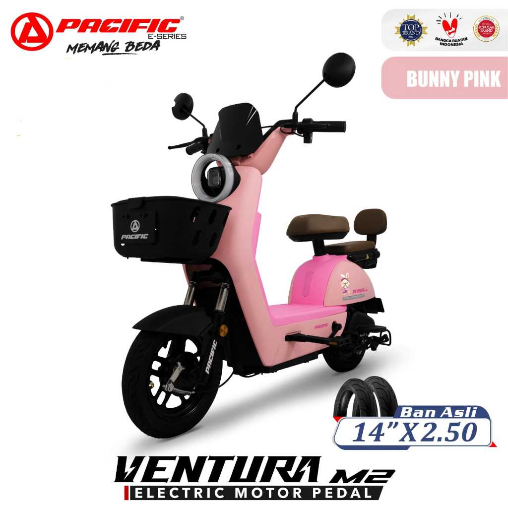 Sepeda Listrik PACIFIC VENTURA M2 Electric E-Bike 600 Watt