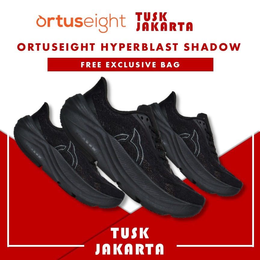Jual Sepatu Ortuseight Hyperblast Shadow Vanta Black Original Sepatu ...