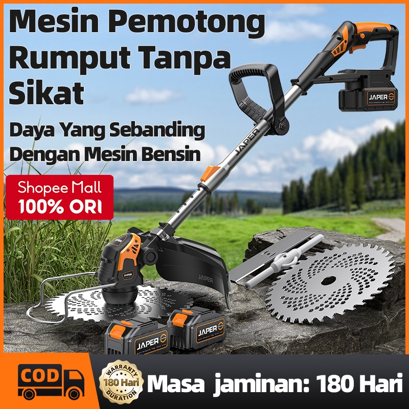 Jual JAPER Mesin Potong Rumput Pemotong Rumput Listrik Pemangkas Rumput ...