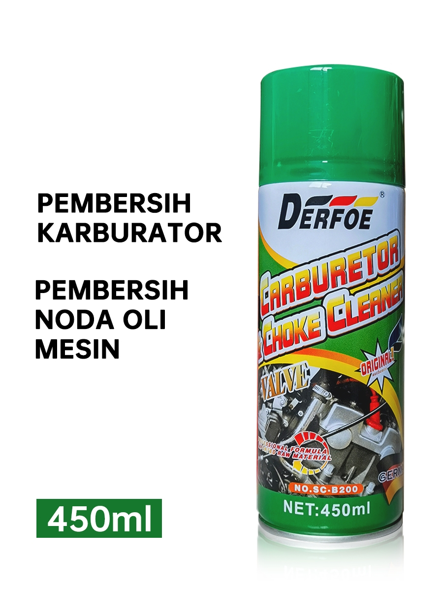 Jual Derfoe Carburetor Choke Cleaner 450ml SC-B200 | Shopee Indonesia