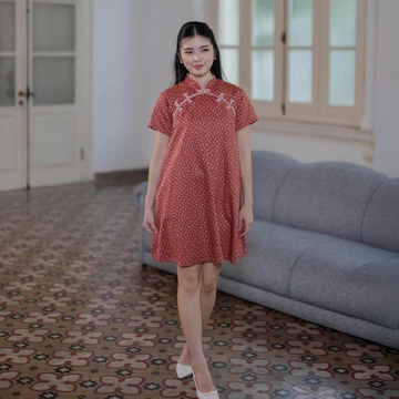 Beatrice Clothing Elina Dress Pakaian Wanita Dress Wanita