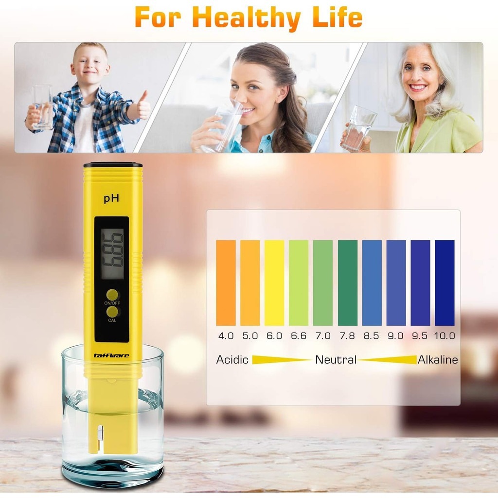 Jual Taffware Alat Ukur Uji PH Meter Digital Air Minum Akuarium Tester ...