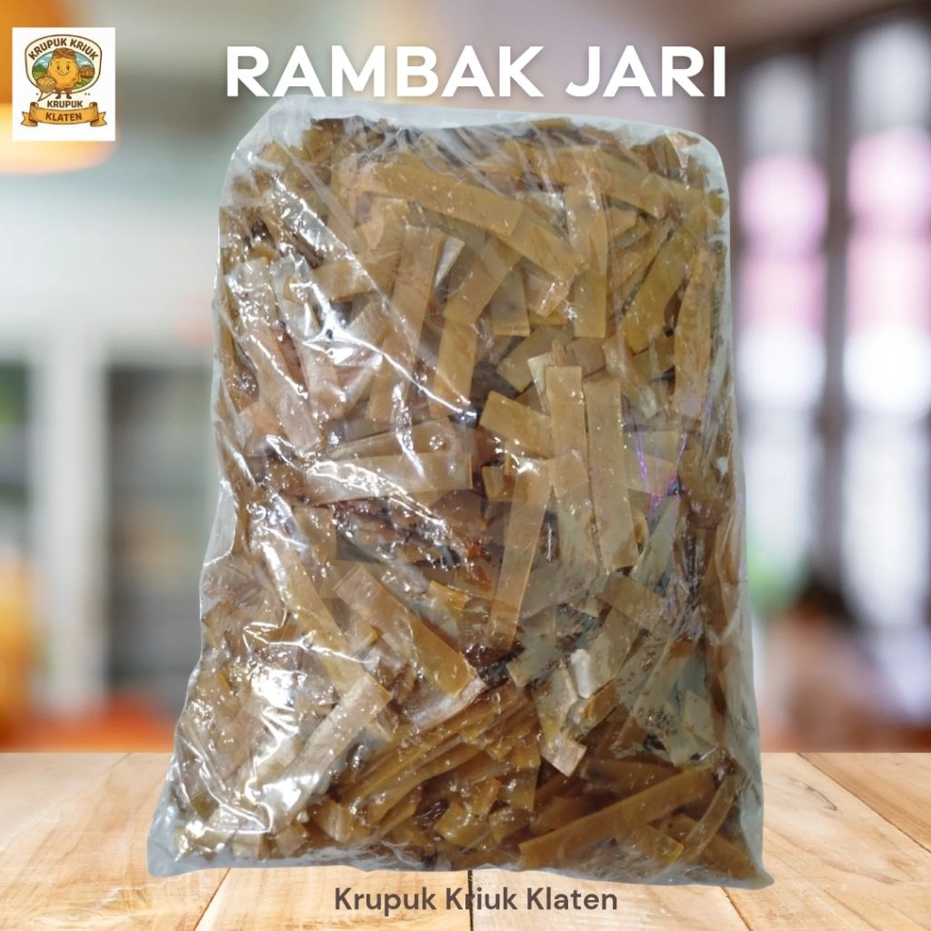 Jual Krupuk Rambak Jari rambak merk IKAN TERBANG 5000 gram | Shopee ...
