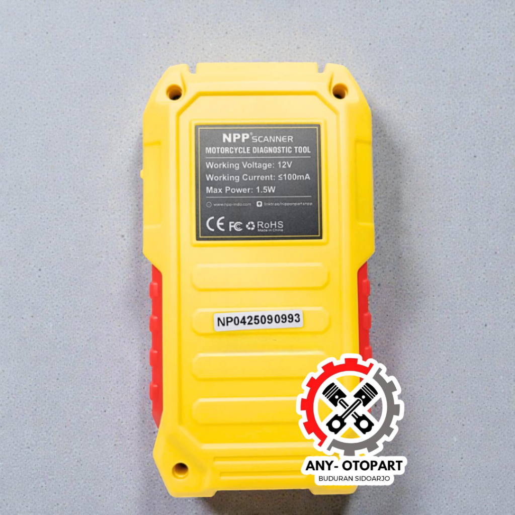 Jual Alat Scanner Sepeda Motor N4 Pro/NPP N4 Pro Diagnostic Tool NPP ...