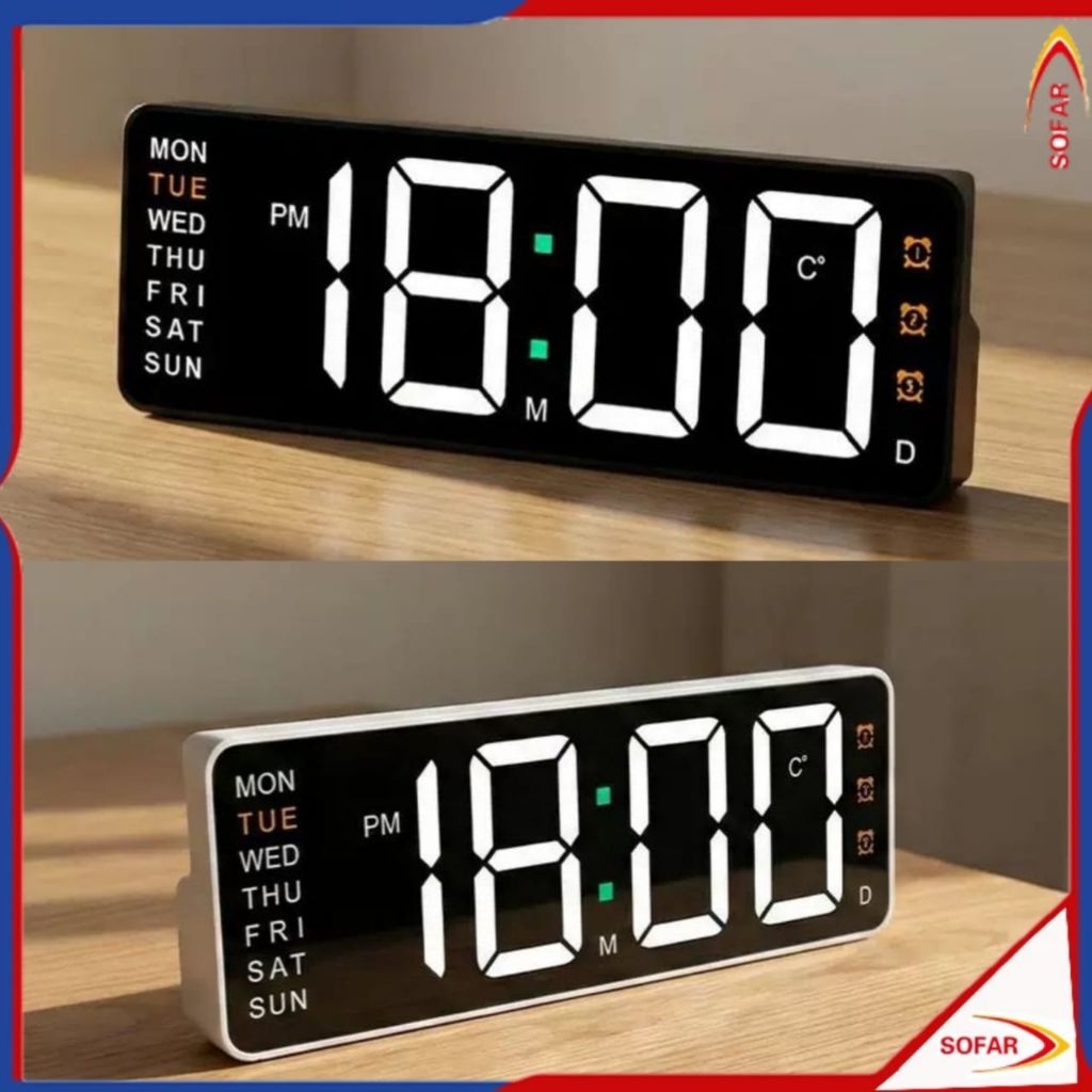 Jual Jam Digital LED MINI CY801 Smart Clock Alarm Clock Weker Timer ...