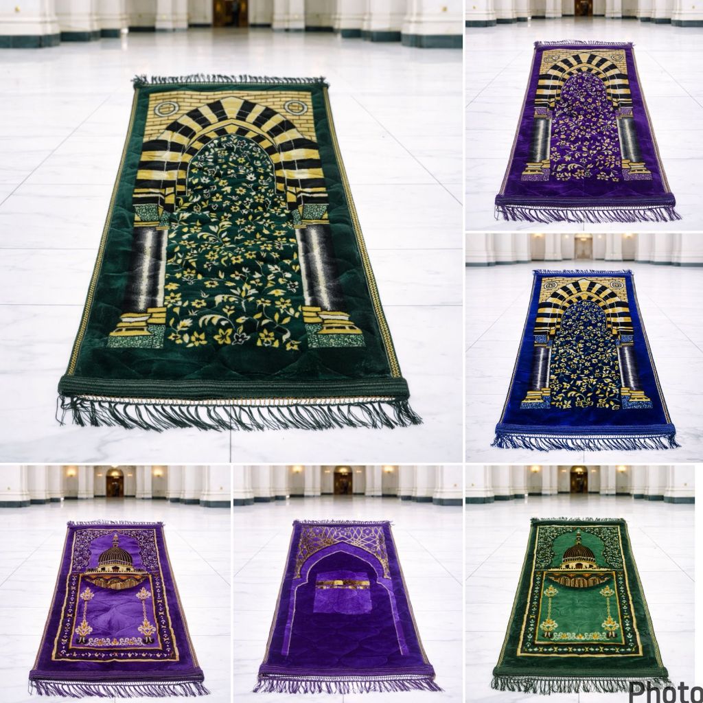 Sajadah Busa Turki bulu Lembut/Halus Ukuran 50x100cm