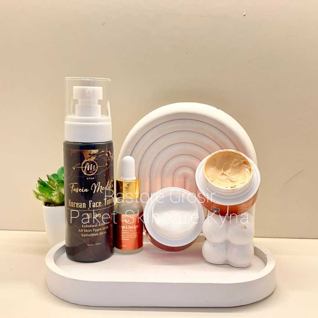 Jual KYNA ~ 1 paket isi 4 kyna - (day cream / night cream / serum kyna ...