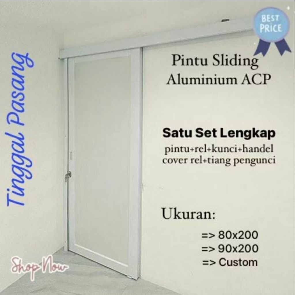 Jual PINTU SLIDING ALUMINIUM ACP | PINTU RUMAH, PINTU SLIDING TINGGAL ...