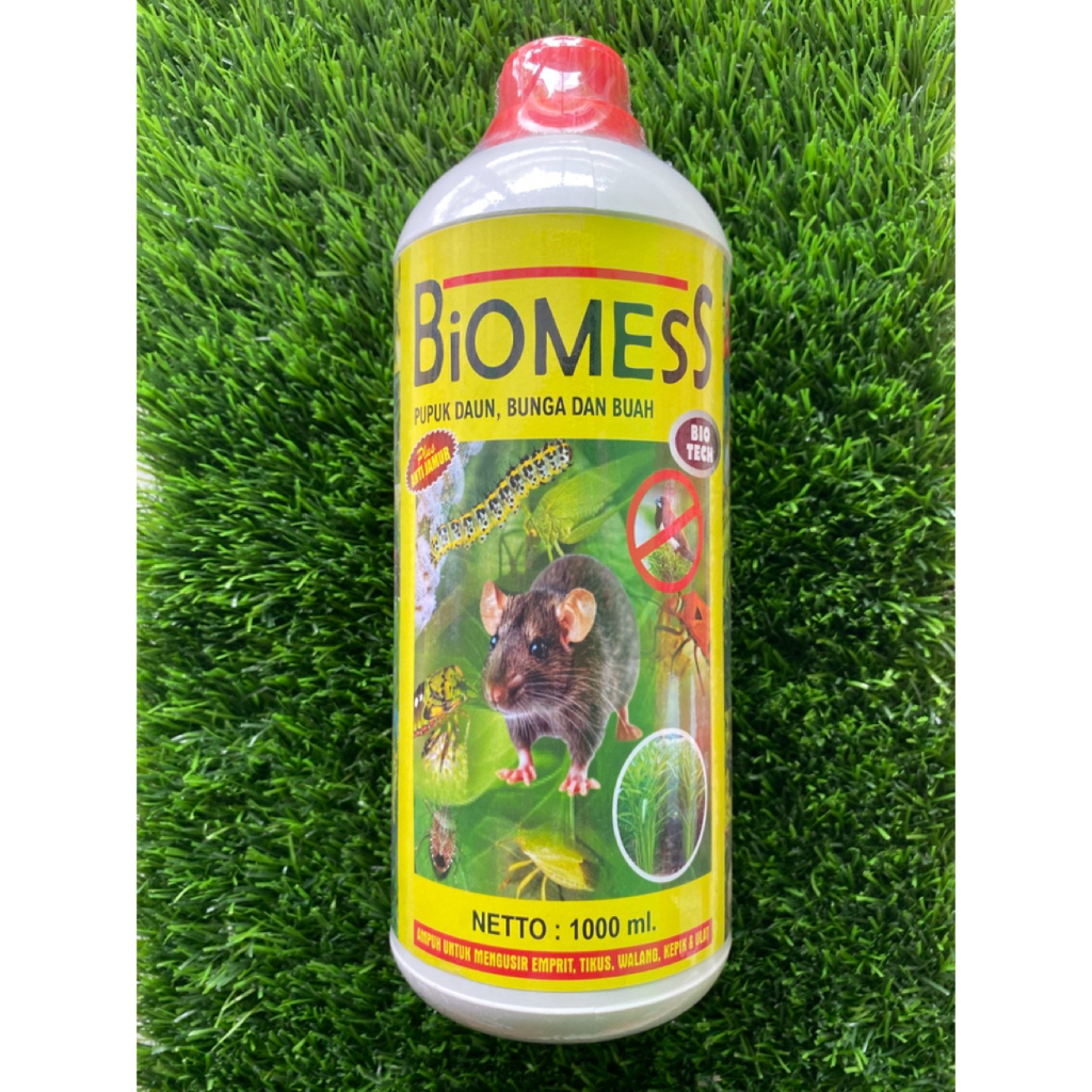Jual BIOMESS PENGUSIR TIKUS 1 Liter || pupuk daun pengusir tikus dan ...