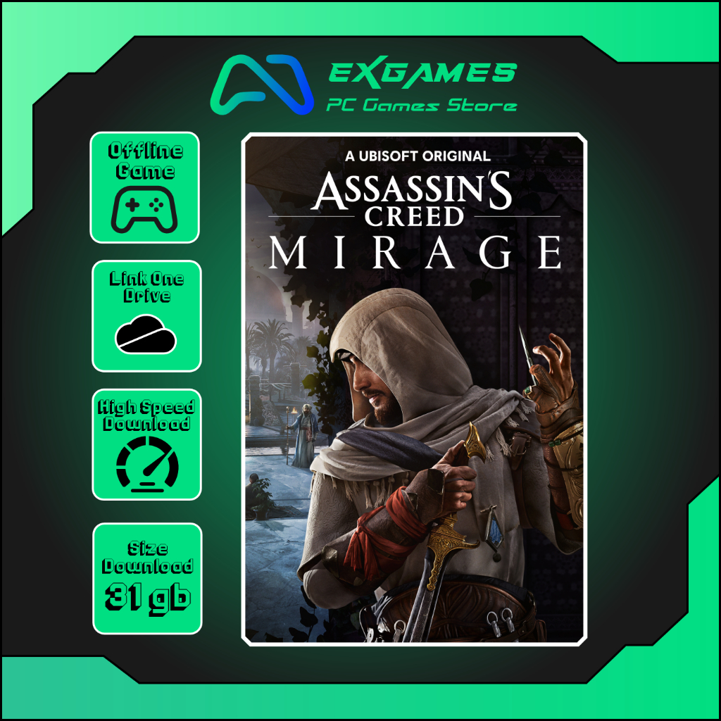 Jual Assassin's Creed Mirage | Game Offline Seru PC Dan Laptop Buy 1 ...