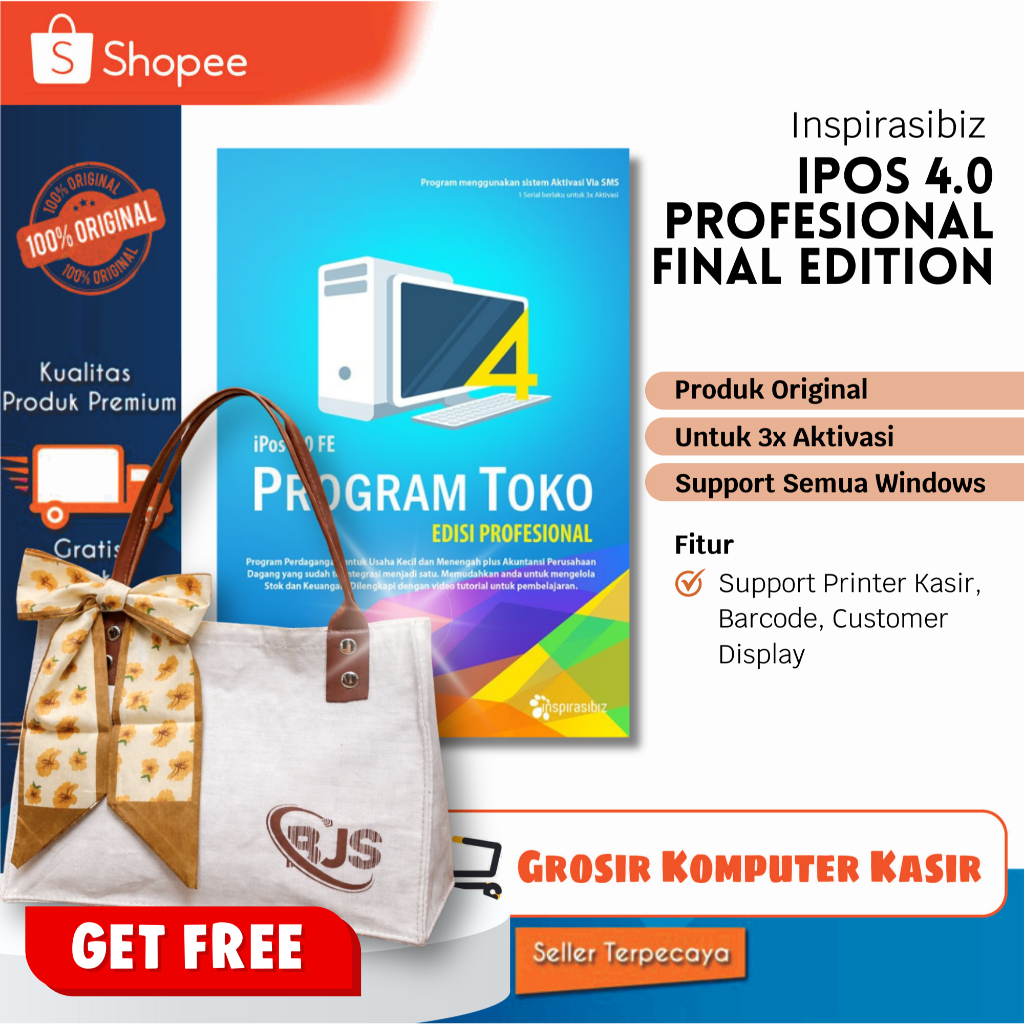 Jual Program Kasir Toko IPOS 4 FE | Program Kasir IPOS 4 FE | Program ...