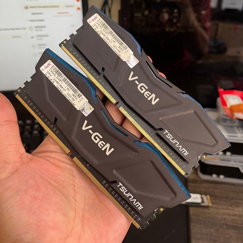 Jual RAM 8GB DDR4 kit Vgen Tsunami 3200mhz (2x4gb) | Shopee Indonesia