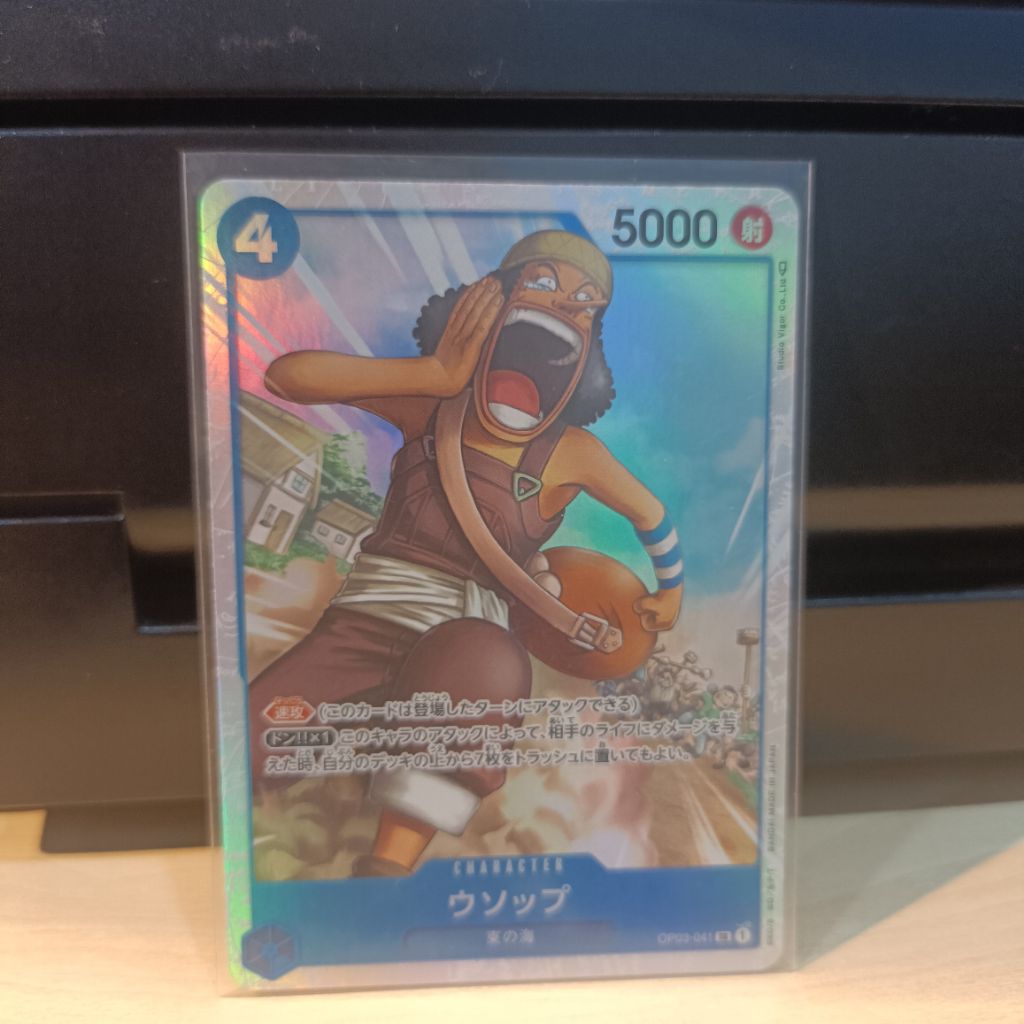 Jual One Piece TCG OP03 Japan OP03-041 SR Usopp Kartu Single Card Games ...