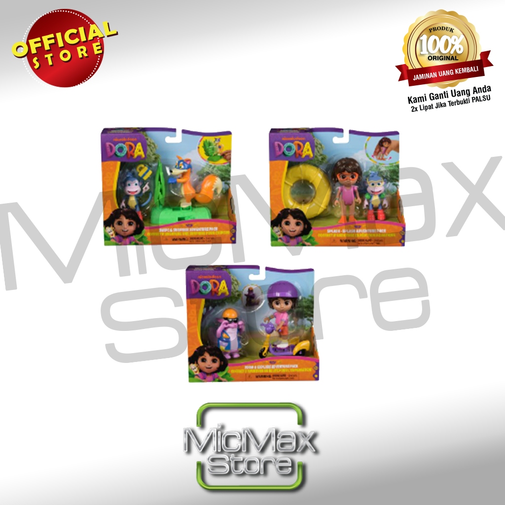 Jual DORA The Explorer Figure Adventure Pack Assorted 6071566 | Shopee ...