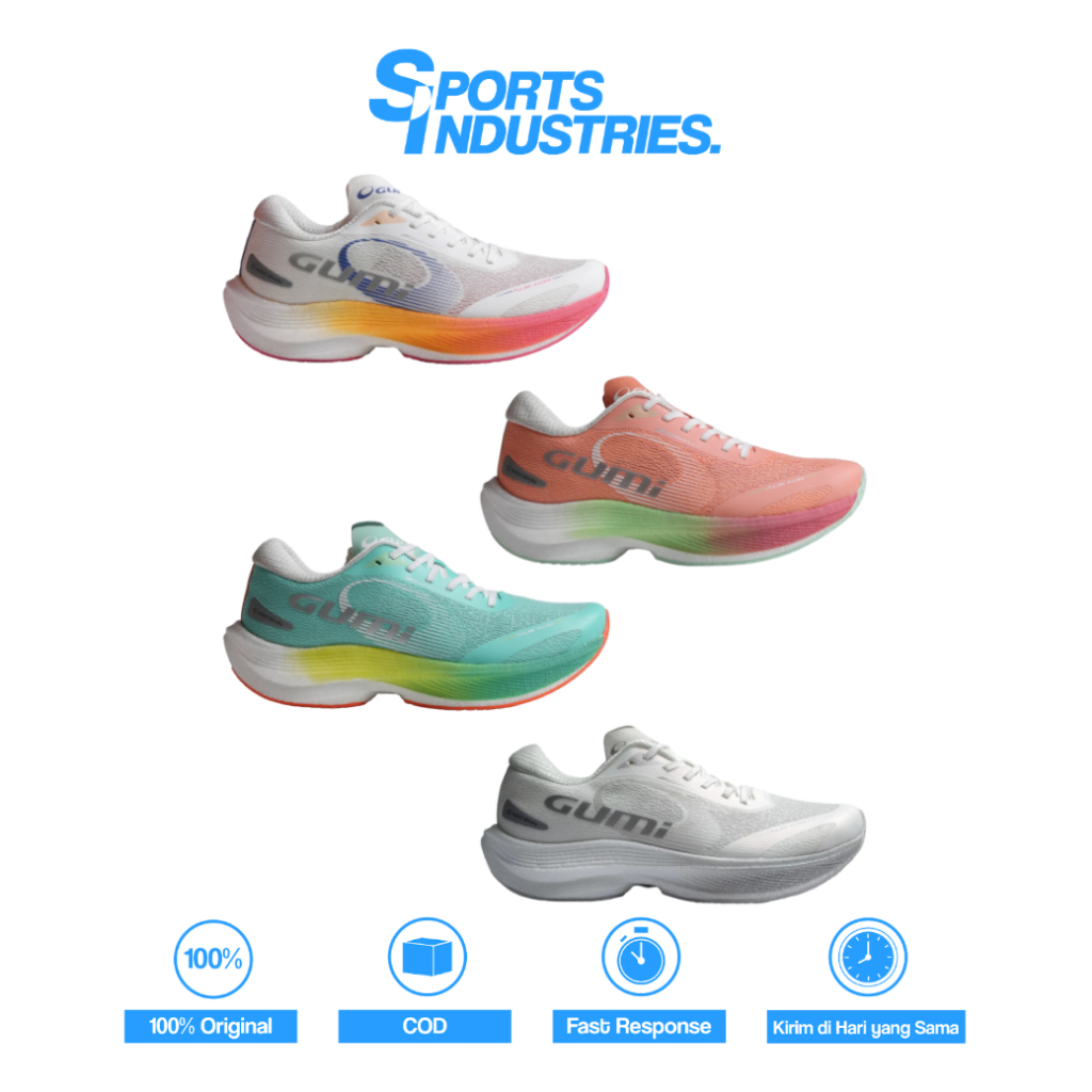 Jual SEPATU RUNNING GUMI PULSE RACER 100% ORIGINAL | Shopee Indonesia