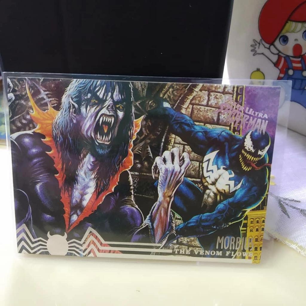 Jual Marvel Spiderman MORBIUS, The Venom Flows Ultra Fleer Card 1995 ...