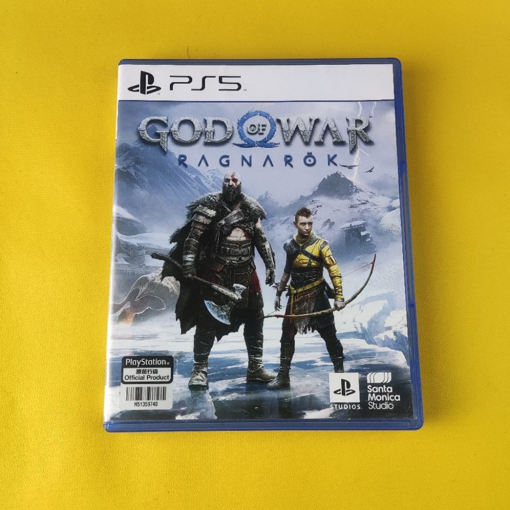 Jual PS5 God of War Ragnarok BD Kaset Game PS 5 PlayStation | Shopee ...