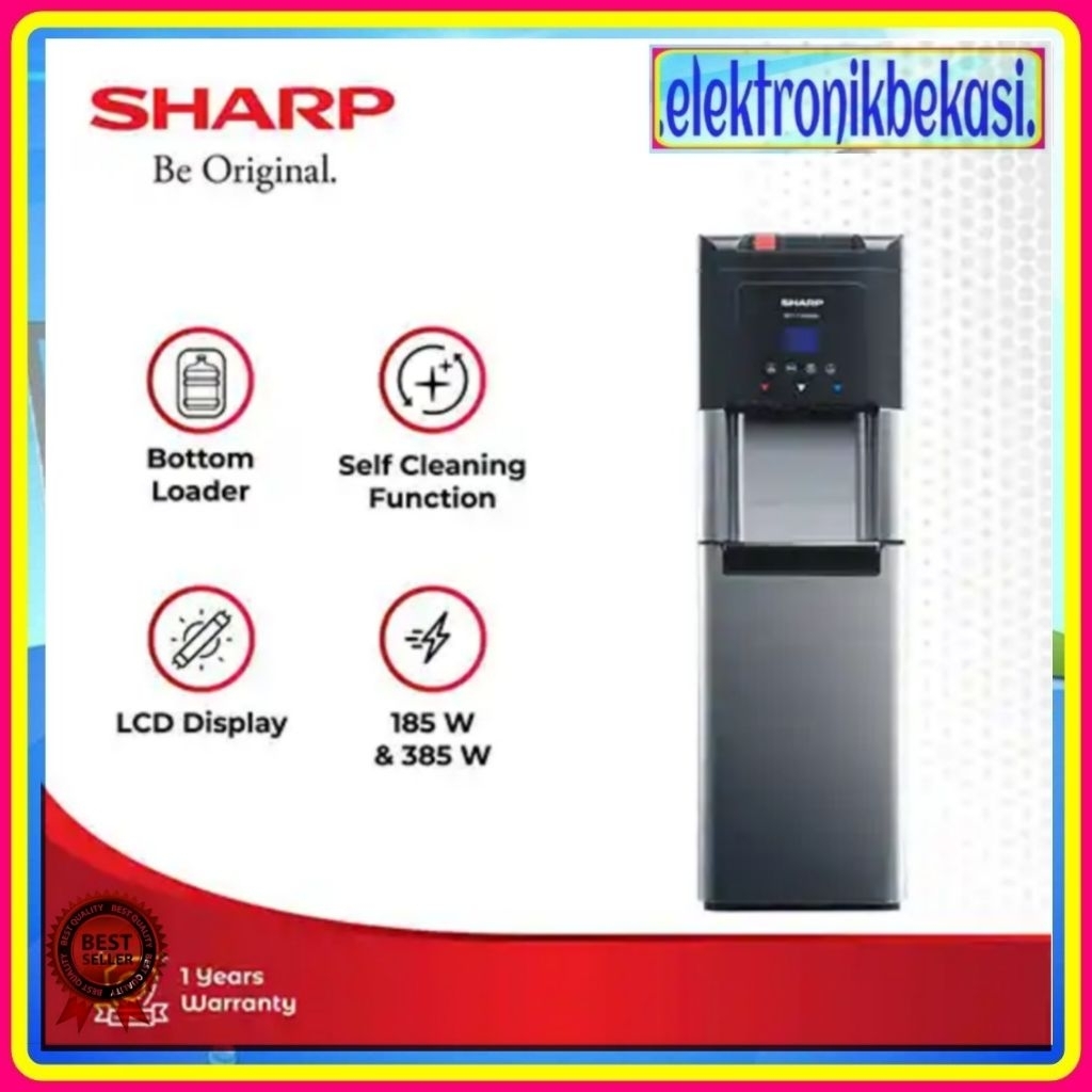 Jual DISPENSER SHARP SWD 75 EHL SL / DISPENSER SHARP GALON BAWAH SWD 75 ...
