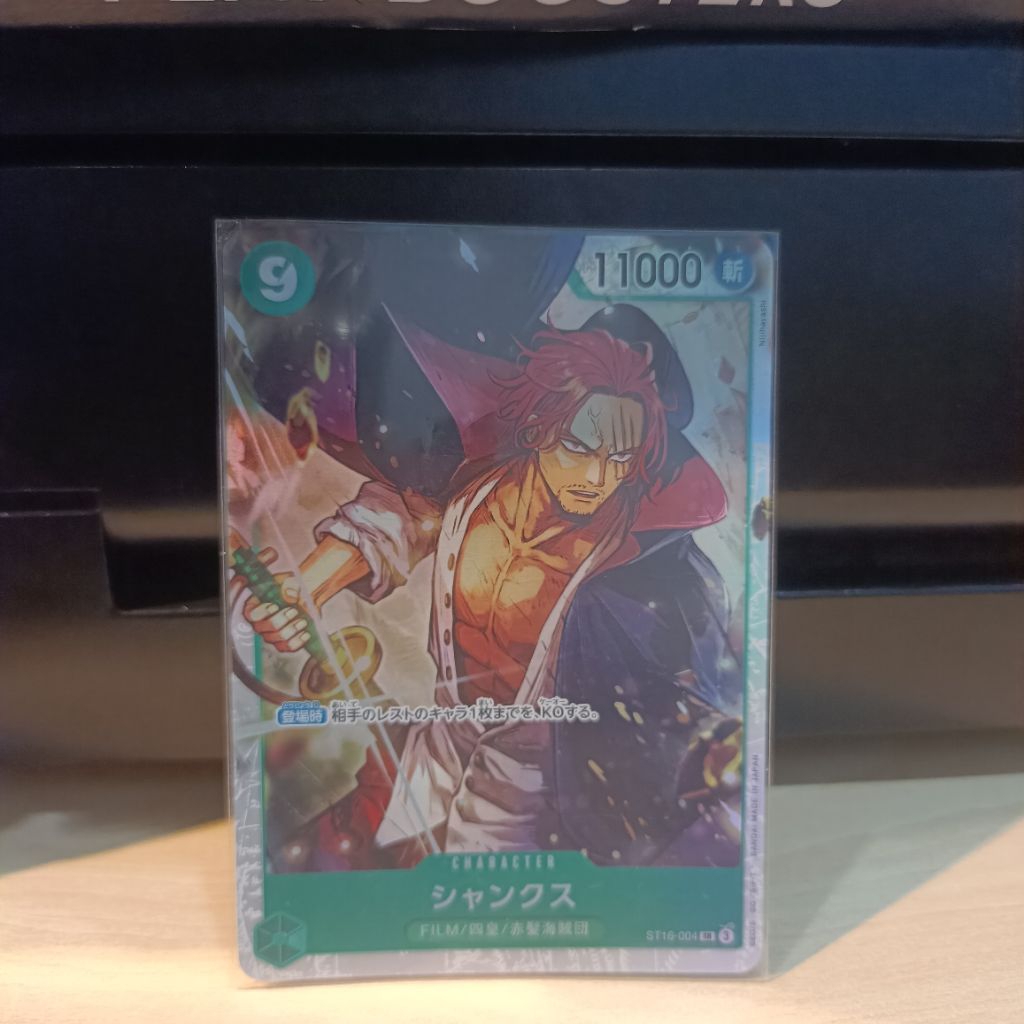 Jual One Piece TCG ST16 Japan ST16-004 SR Shanks Kartu Single Card ...