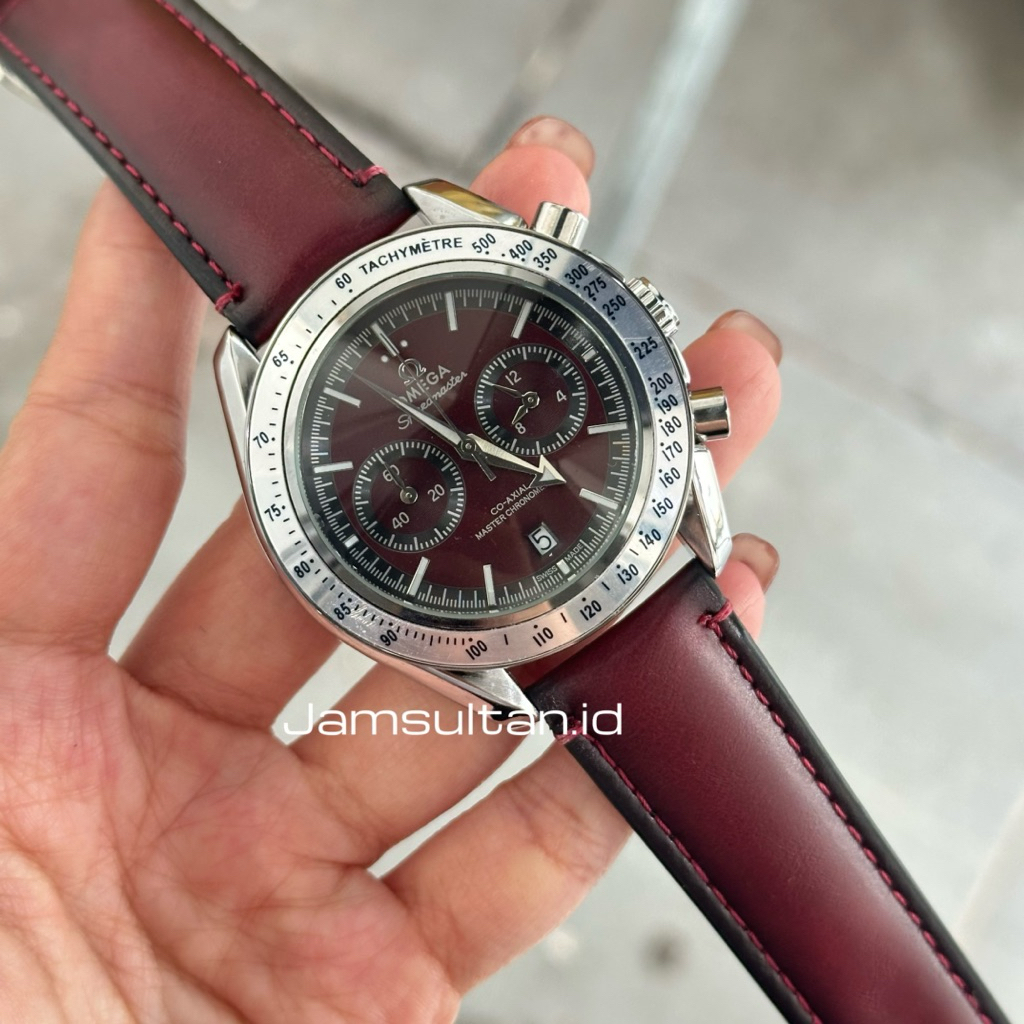 Jual JAM TANGAN SULTAN PRIA S3M4ST3R KULIT CHRONOGRAP AKTIF DIAMETER ...