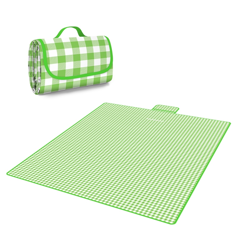 Tikar Piknik Outdoor 100x150cm/150x200cm/200x300cm Picnic Mat Lipat Anti Air Kai - foto 2
