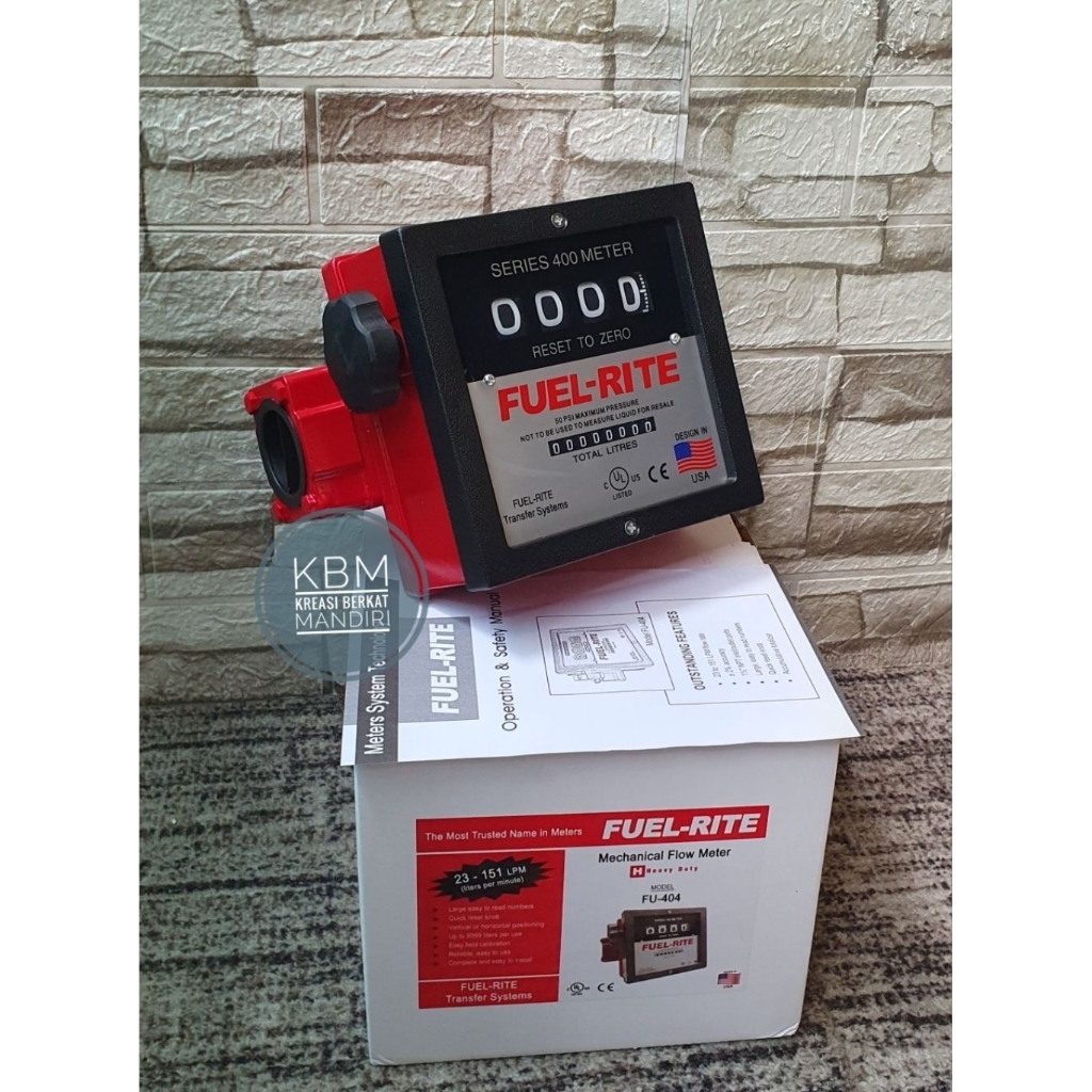 Jual FUEL-RITE FLOW METER SERIES 400 METER 1.5