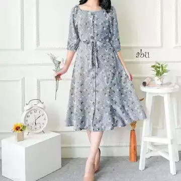 Korean Dress Wanita Dan Cocok Buat Sehari Hari Dan Ke Pesta Baju Wanita