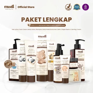 Moell Skincare Bayi & Anak Paket Lengkap BPOM