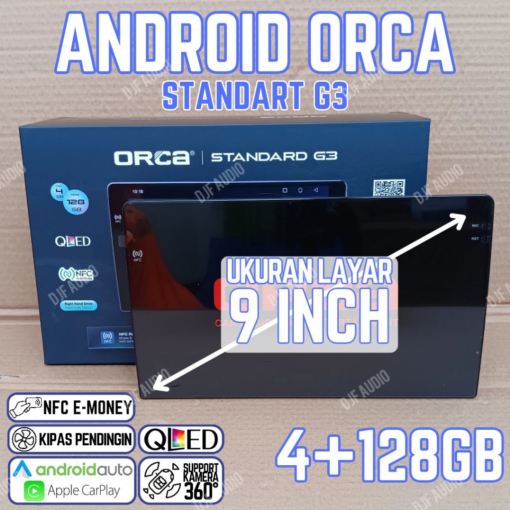 Jual Head Unit Android Orca ADR 9988 - 9