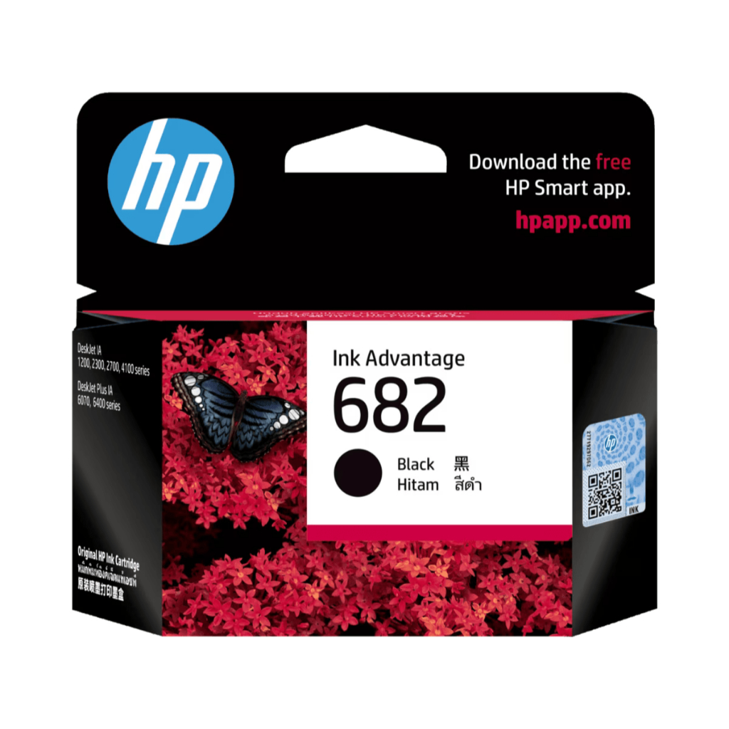 HP Tinta Printer 682 Black Original [3YM77AA] (2)