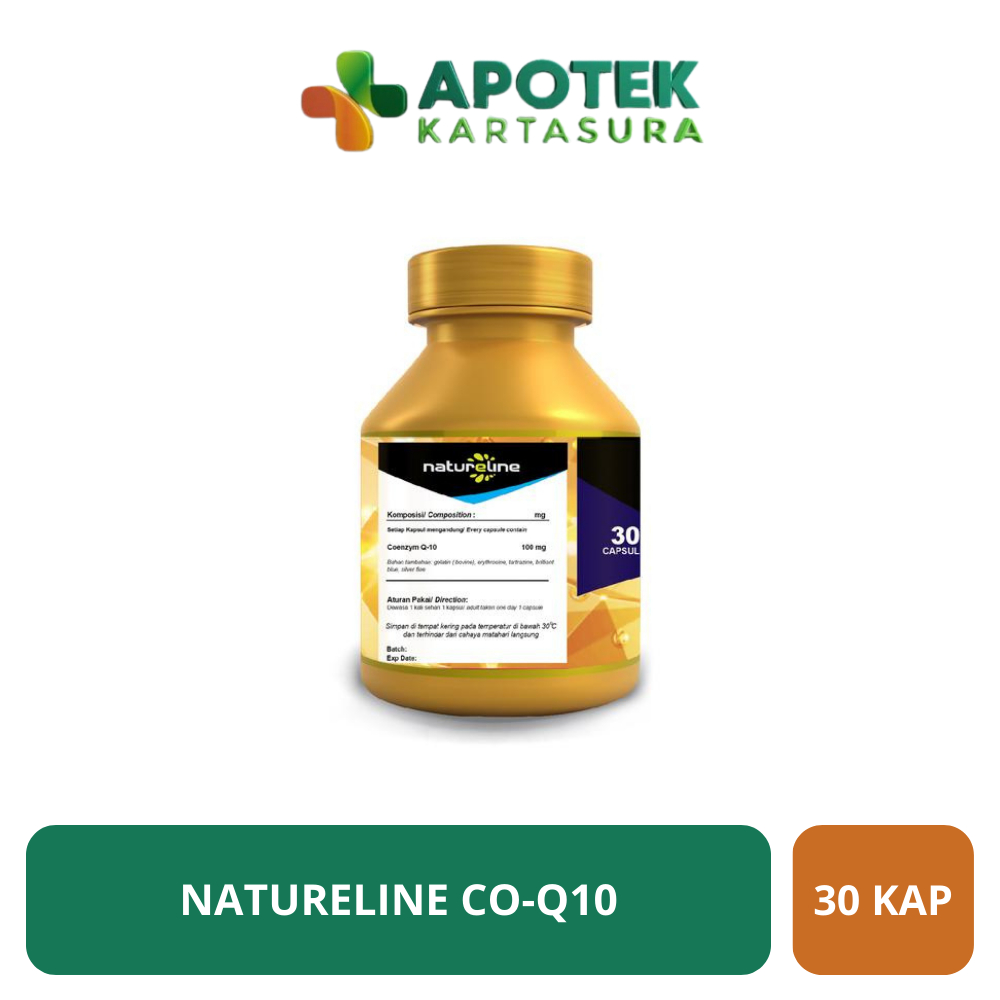 Jual Natureline Co-Q10 Isi 30 Kapsul - Suplemen Kesehatan dengan 30 ...