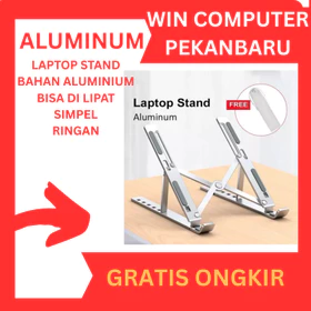 Stand Holder Laptop Portable Lipat Full Alumunium Multifungsi Anti Slip Untuk Laptop Notebook