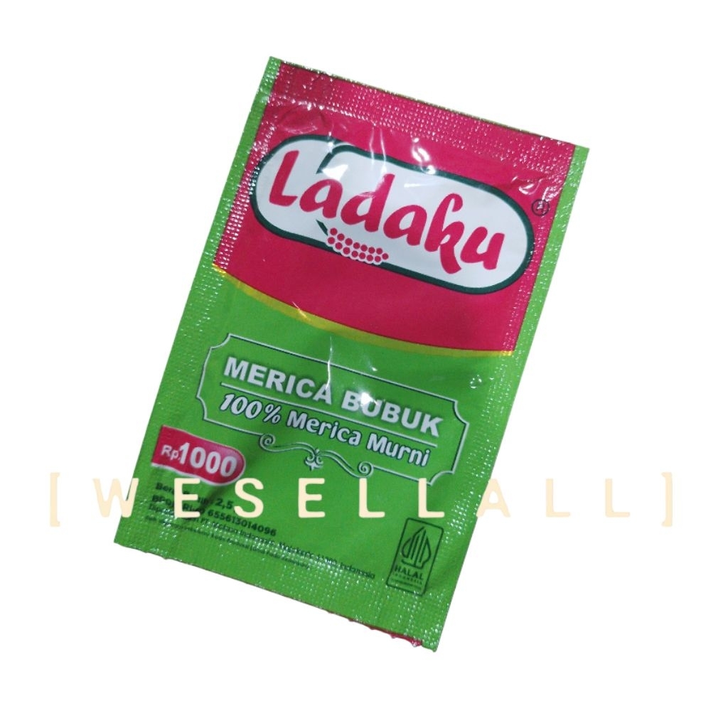 Jual Ladaku Merica Bubuk Sachet 2.5 gr | 0093MPA | Shopee Indonesia