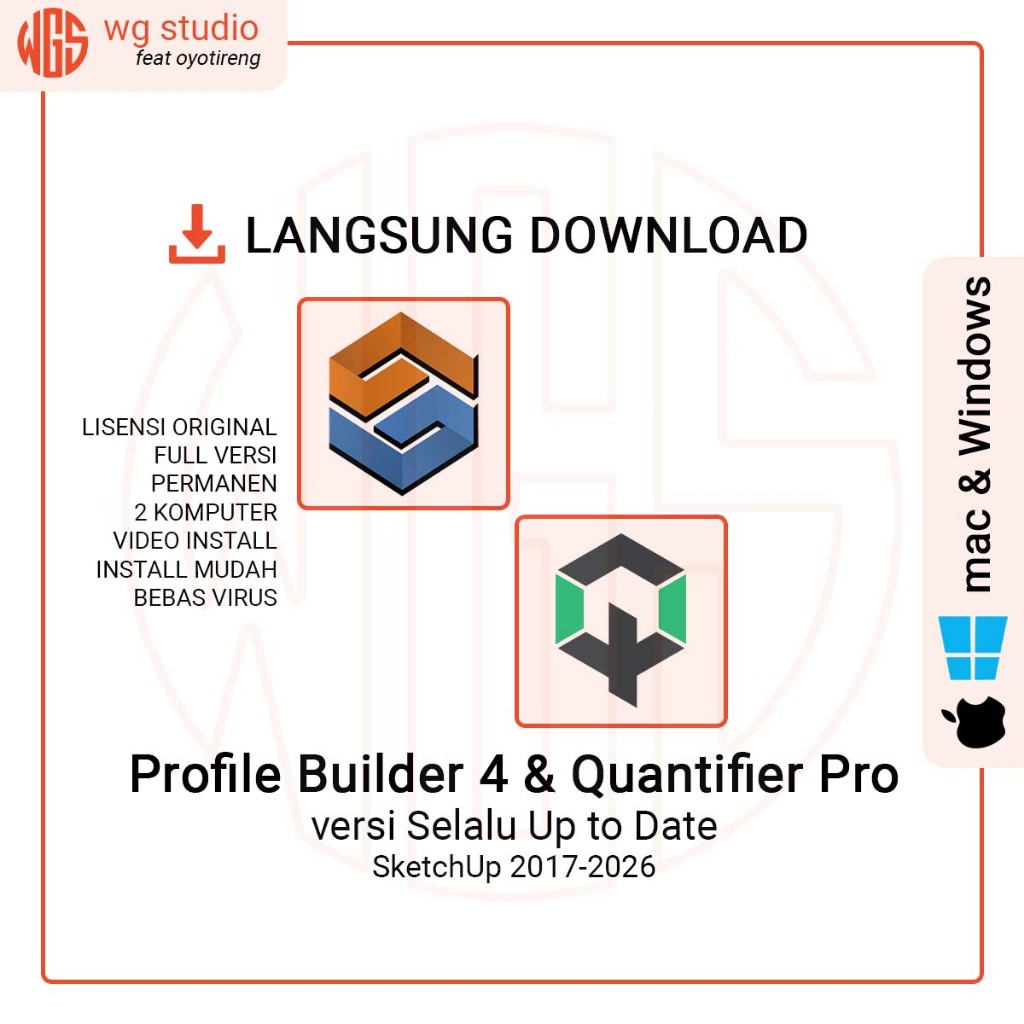 Jual Lisensi Original BIM Profile Builder 4 dan Quantifier Pro Plugin ...
