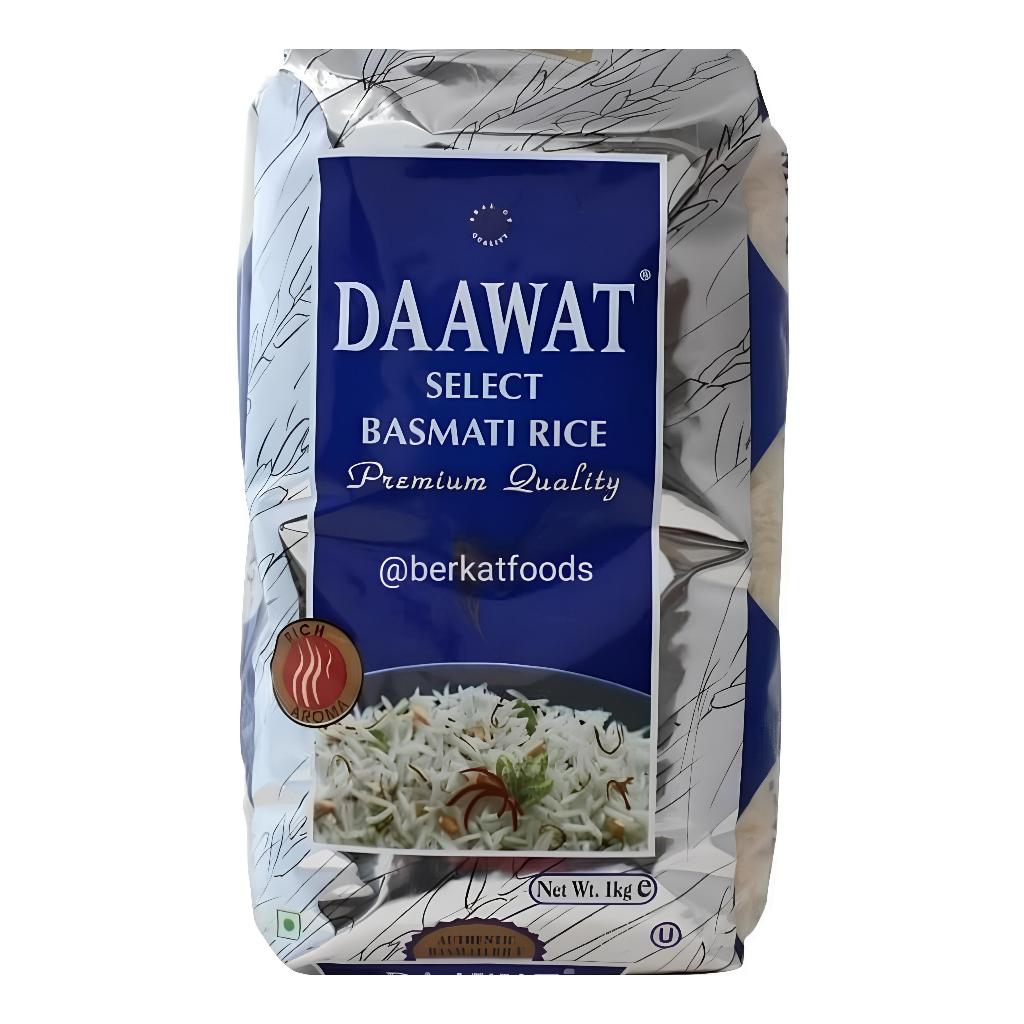 Jual Basmati Rice Daawat Select Premium 1Kg / Beras Basmaati India ...