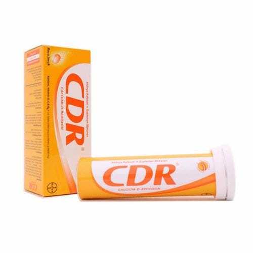 Jual CDR Effervescent / Kalsium Rasa Orange - Vitamin Tulang & Gigi ...