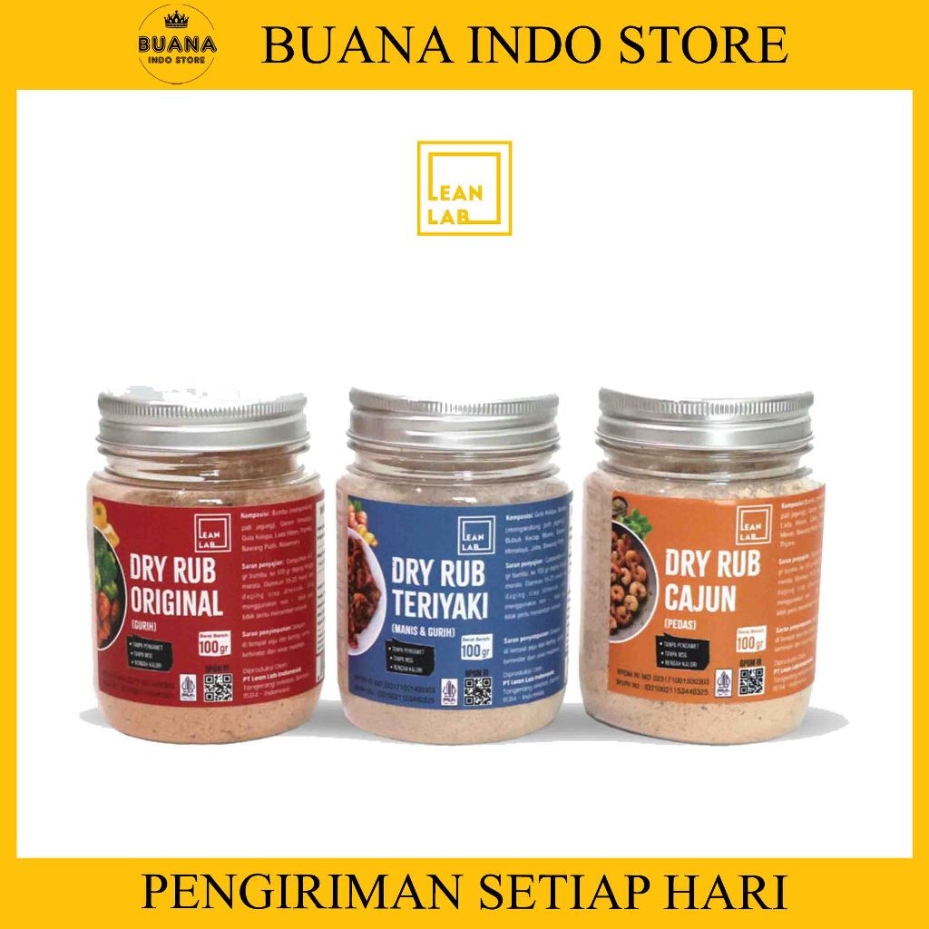Jual LEAN LAB Bumbu Masak - Dry Rub Leanlab Marinasi Rendah Kalori ...