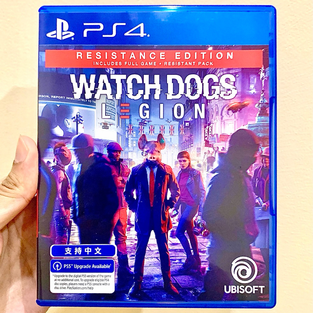 Jual Kaset Watch Dogs Legion Ps4 Game mirip GTA di kota London 