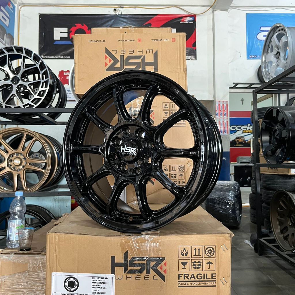 Jual velg mobil racing promo r14 indy hsr cocok avanza kijang panther ...