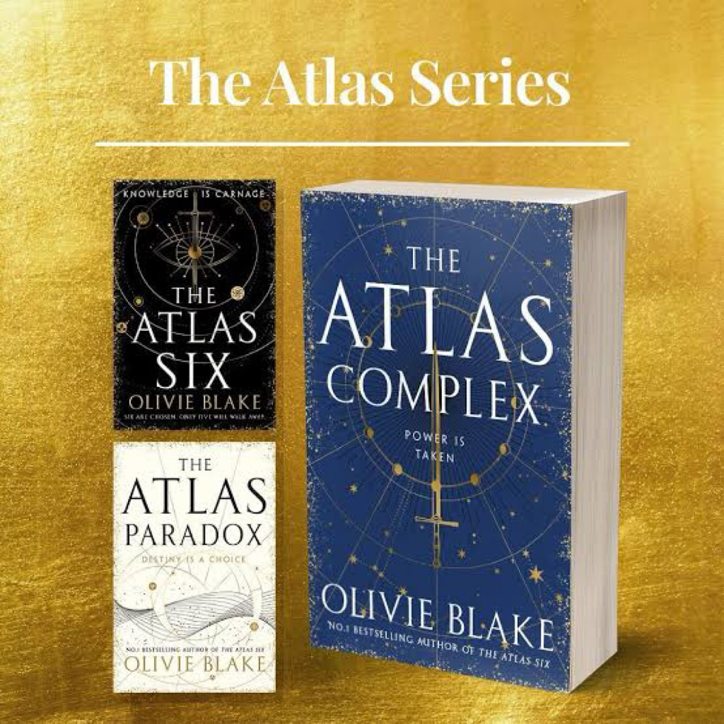 Jual Buku [Fiction] Atlas Series by Olivia Blake (Atlas Paradox, Atlas ...