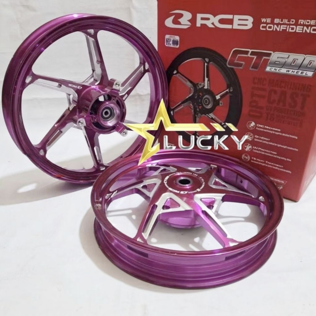Jual VELG RCB CT600 AEROX OLD/AEROX NEW/VELG PELEK RACING AEROX NEW ...