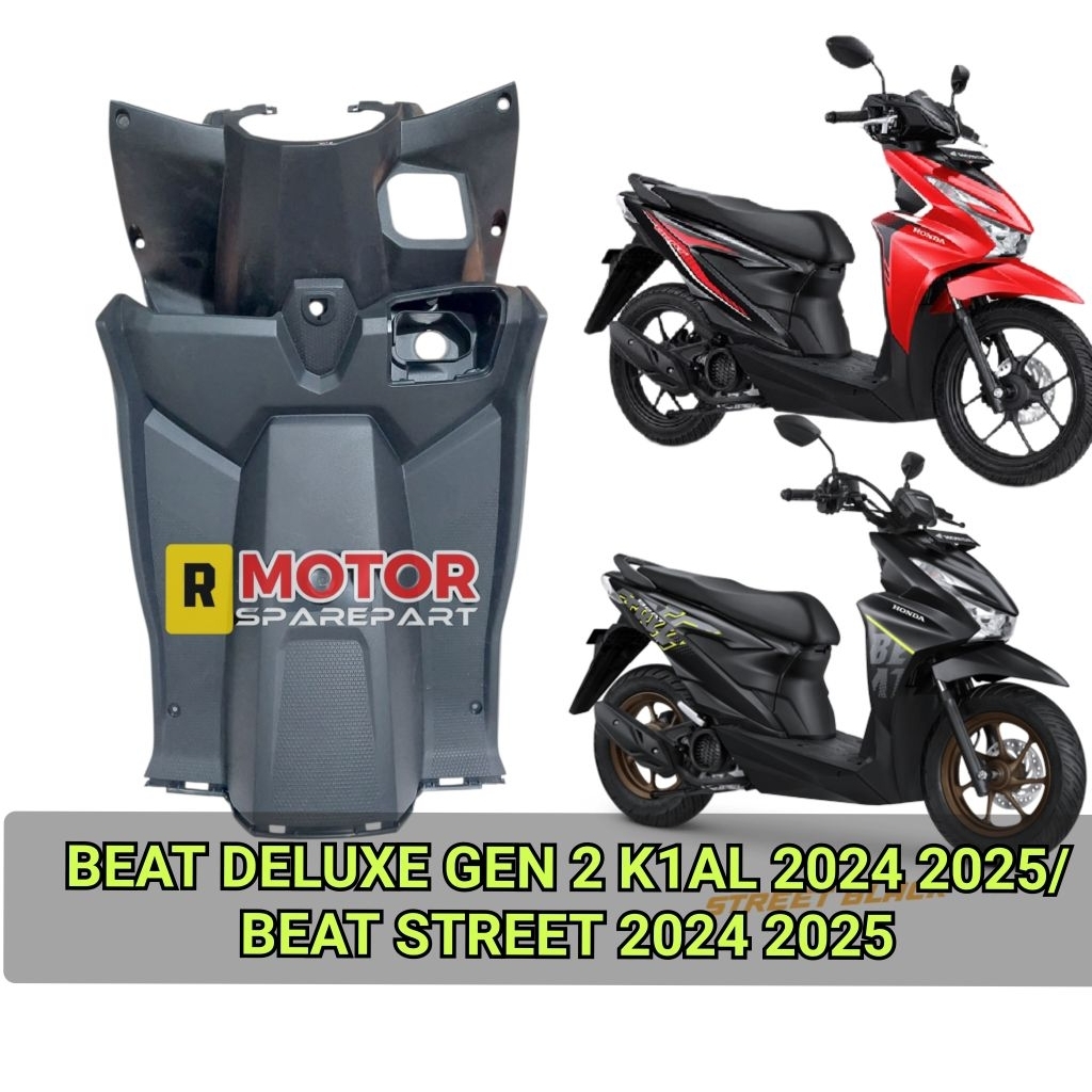 Jual Cover Inner Legshild Cover Kunci Atas Bawah Honda Beat Deluxe Gen ...