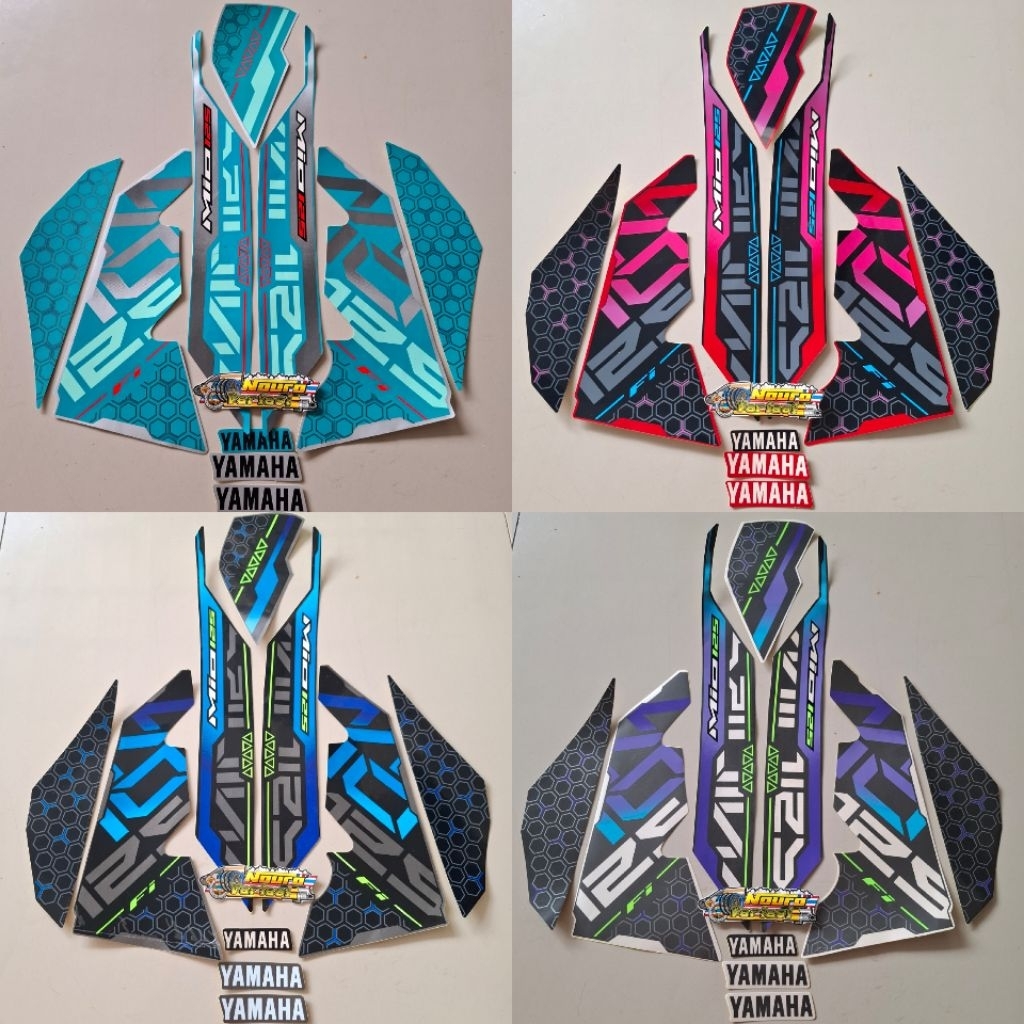 Jual Striping Yamaha Mio m3 125 mio125 2025 2026 list body standar ...