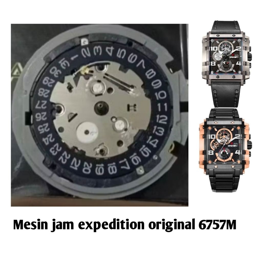 Jual Mesin jam expedition original 6757M | Shopee Indonesia