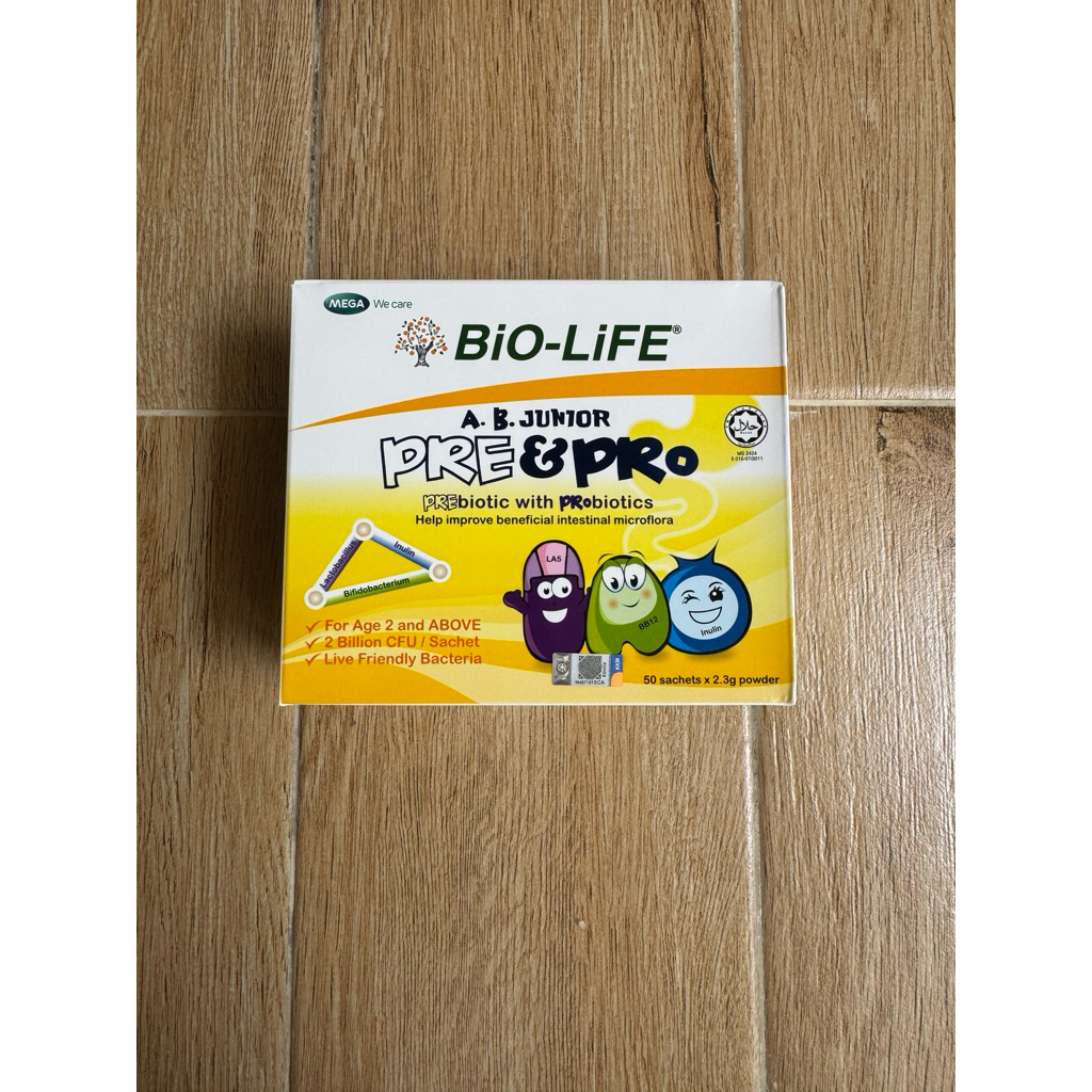 Jual Biolife Pre n Pro A.B Junior prebiotic isi 50s | Shopee Indonesia
