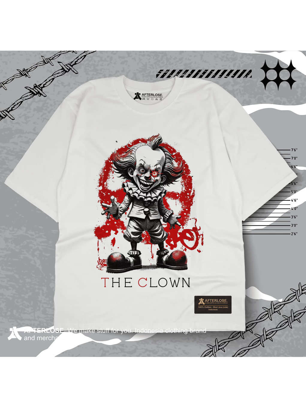 KAOS OVERSIZE THE CLOWN AFTERLOSE.ID